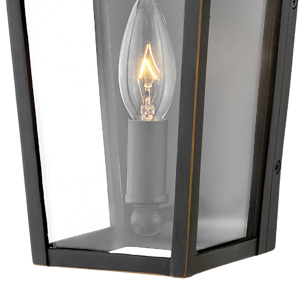 Hinkley Alford Place 11.5" XS Outdoor LED Wall Mount Lantern, Oil Rubbed Bronze
