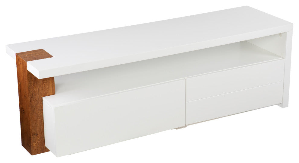 Jimena Contemporary Media Stand With Storage