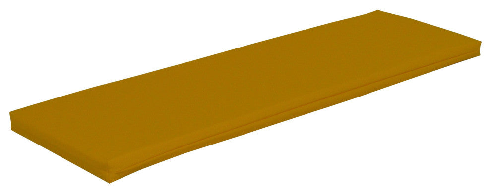 Bench Cushion, Yellow, 6 Foot