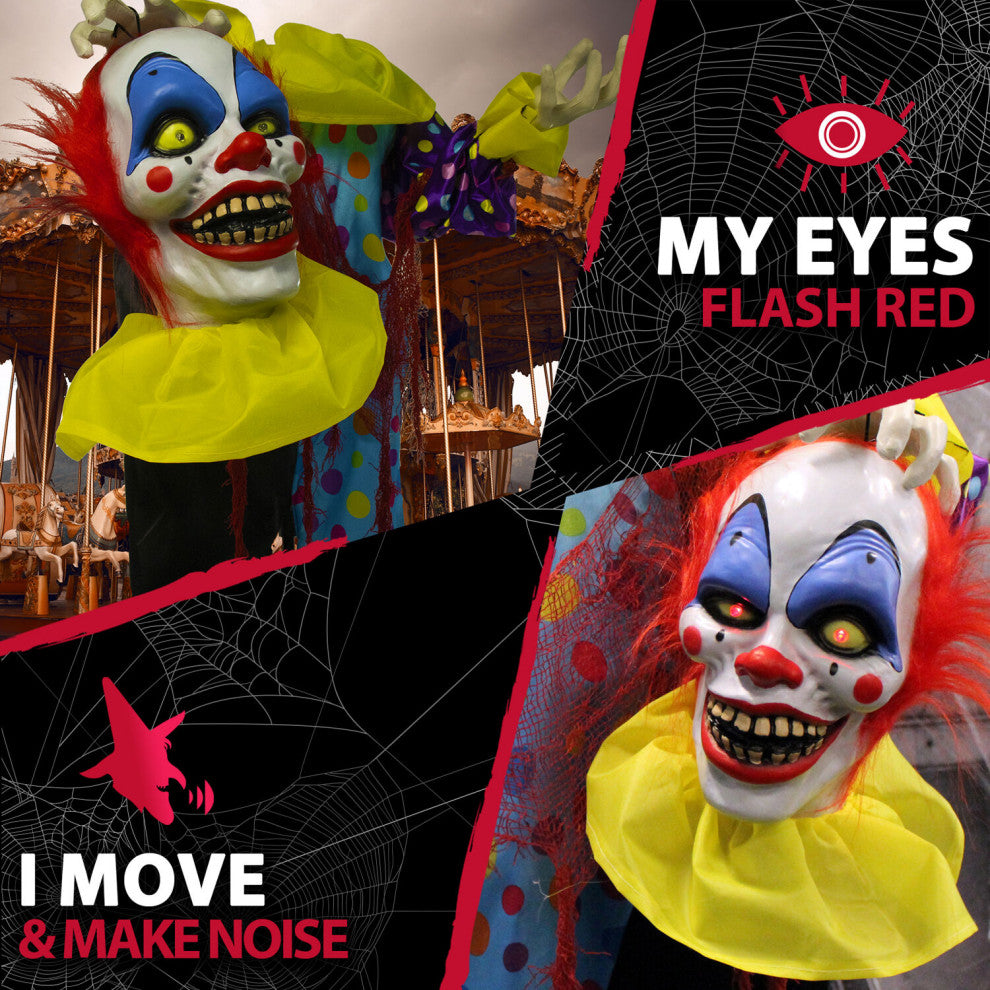 Life-Size Animatronic Talking Clown