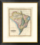 "Brazil, 1823" Framed Digital Print by Fielding Lucas, 29x32"