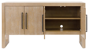 Modern Wood Sideboard, Dining Storage, TV Stand, Light Brown