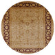 Ahgly Company Indoor Round Mid-Century Modern Area Rugs, 7' Round