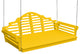 Poly Marlboro Swingbed, Lemon Yellow, 6 Foot