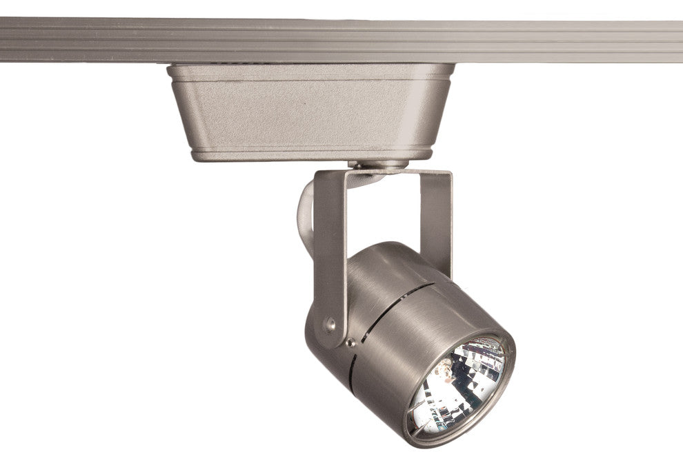 WAC Lighting HT-809 Low Voltage Track Fixture, 75W, Brushed Nickel, H Track