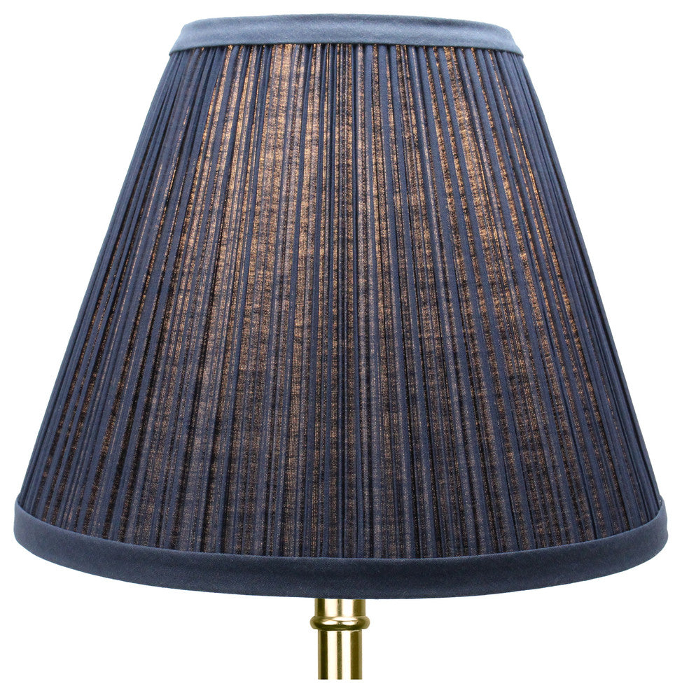 Fenchel Shades 5"x10"x8" Bulb Clip Attachment Empire Lamp Shade, Pleated M
