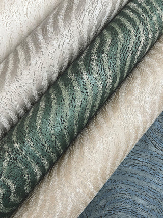 Taupe Modern Wood Wallpaper