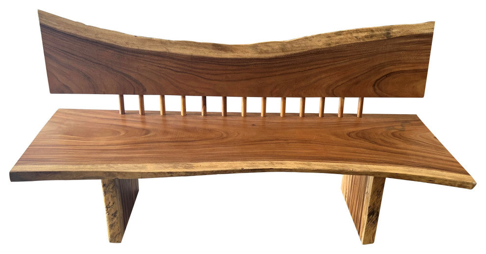 Live Edge Bench, 72"