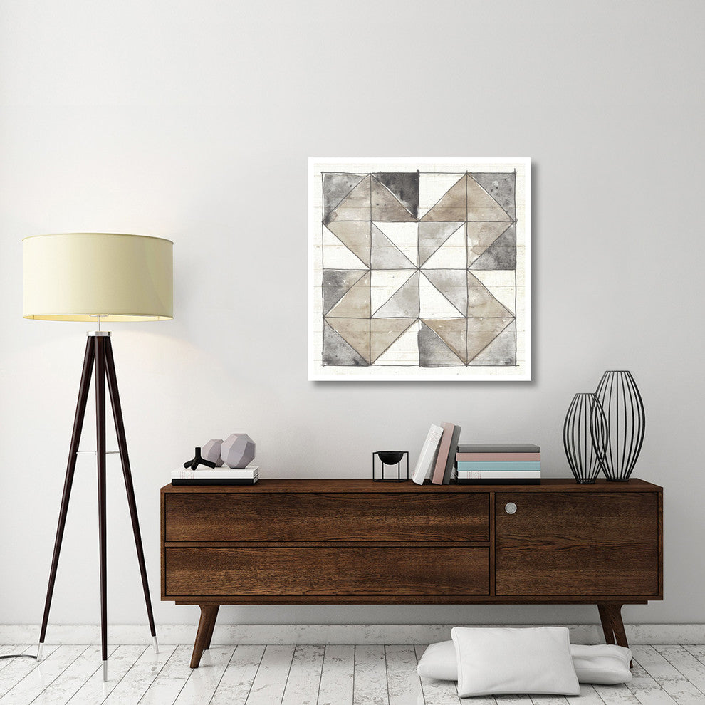 "Farm Memories XIII" Digital Paper Print by Anne Tavoletti, 38"x38"