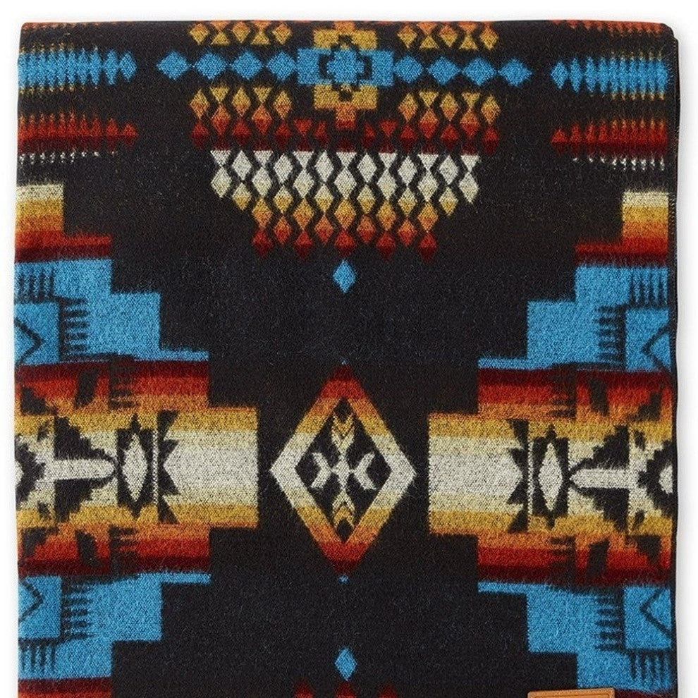 Sunset Tribal Print Throw Blanket