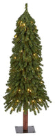3ï¿½ Grand Alpine Christmas Tree / 50 Clear Lights and 193 Bendable Branches