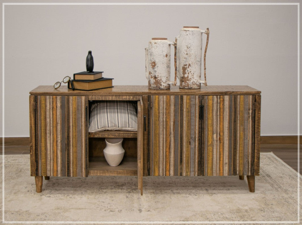 Preorder Giza rustic Modern Sideboard / Console Table, Yellow