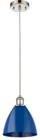 Innovations 516-1P-PN-MBD-75-BL-LED 1-Light Mini Pendant, Polished Nickel