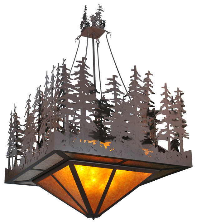 60Sq Pine Lake Inverted Pendant