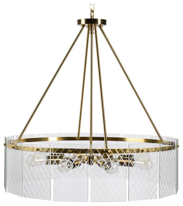 Apfel 8-Light Chandelier by Kosas Home