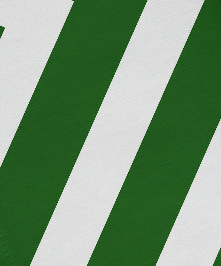 "x" Marks The Spot Stripes Print Napkin, Leaf Green, Set of 4