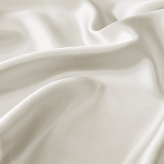 Madison Park Mulberry Silk Luxury Single Pillowcase, Ivory, Standard