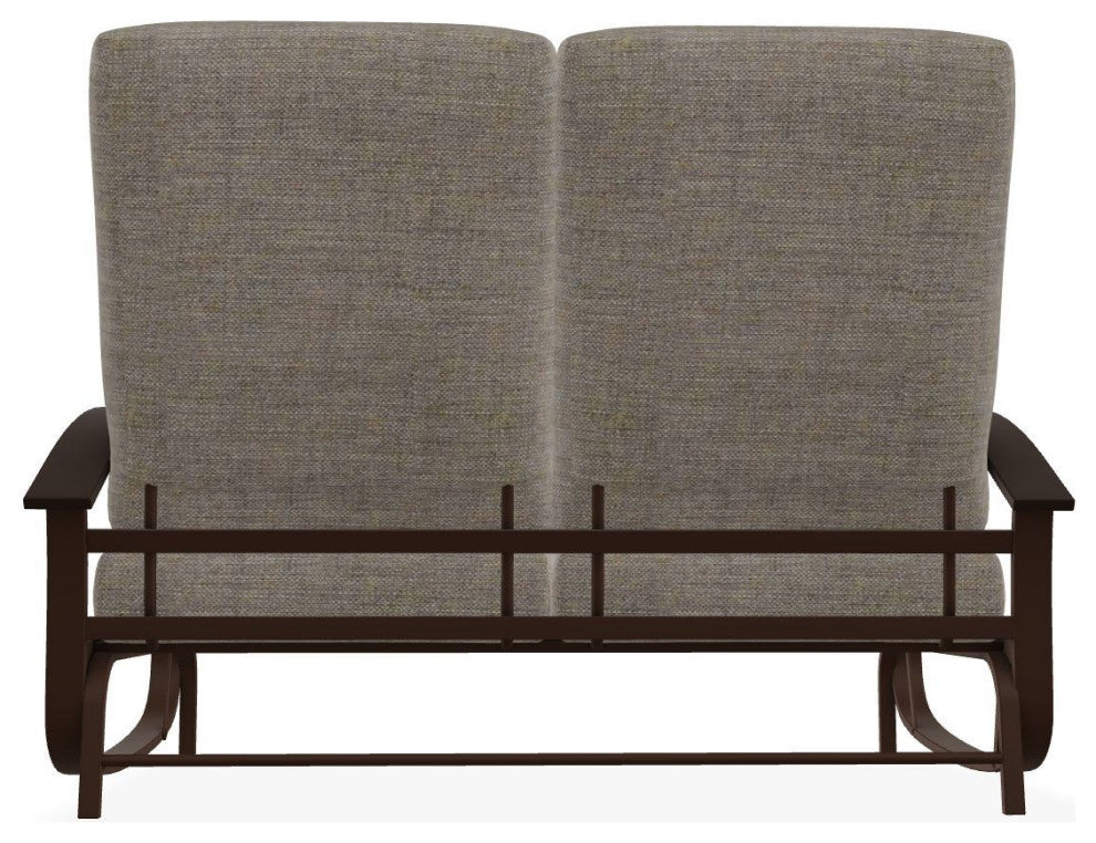 Belle Isle Cushion Deep Seating 2-Seat Glider, Cast/Kona