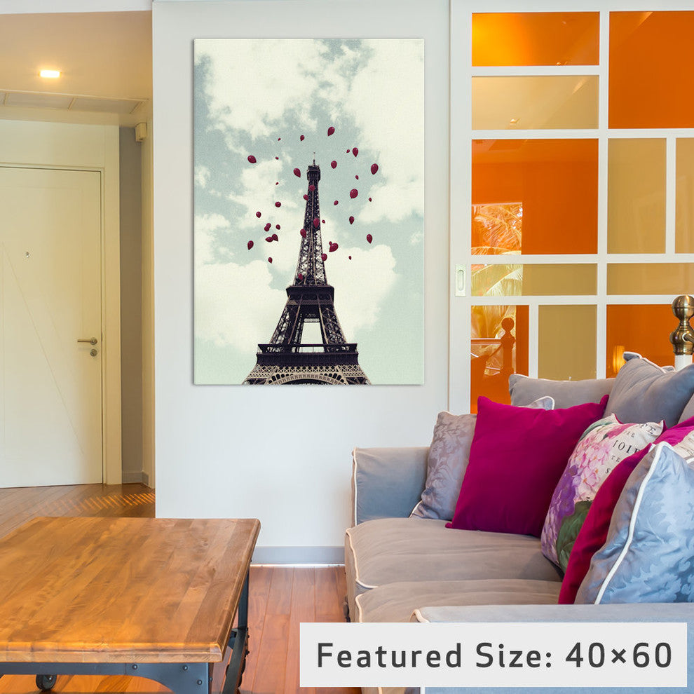 "From Paris With Love" by Chelsea Victoria, 26x18x1.5