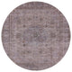 Ahgly Company Indoor Round Mid-Century Modern Area Rugs, 3' Round