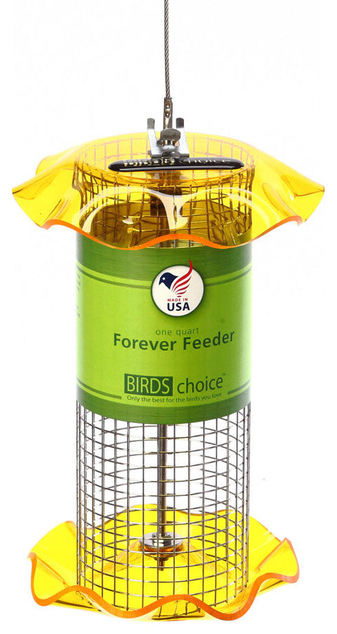 Sunflower Feeder, Yellow, Small