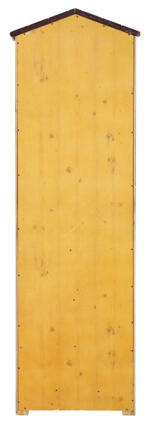 Acme Tree House Bookcase Cabinet Rustic Oak