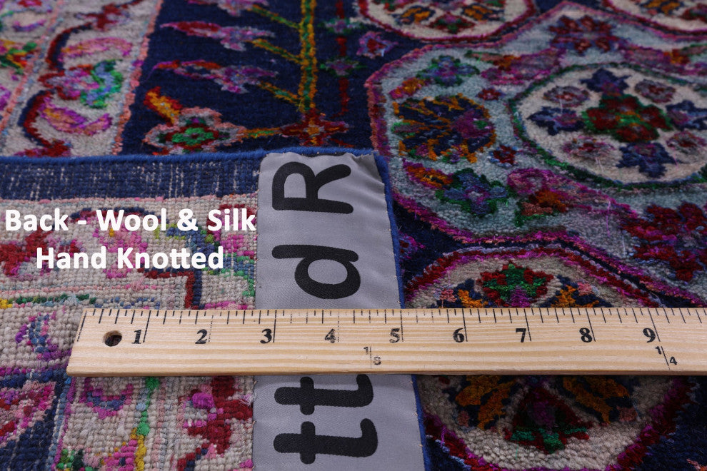 Mamluk Handmade Wool & Silk Rug 8' 9" X 11' 5" - Q13723