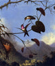 Martin Johnson Heade Amethyst Woodstar, 20"x25" Wall Decal