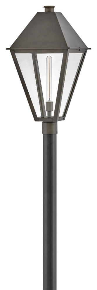 Hinkley Lighting 28861 Endsley 27" Tall Post Light - Blackened Brass
