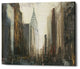 "Urban Movement" Giclee Canvas Wall Art, 20"x24"