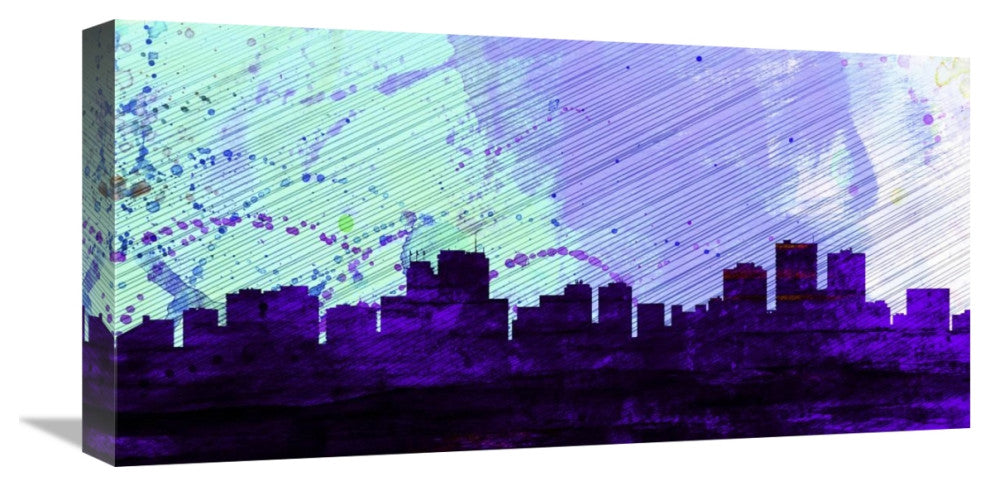 "Anchorage City Skyline" Fine Art Print