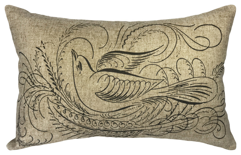 Flourish Linen Pillow