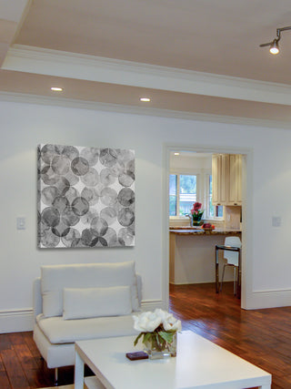 "Bubble Dimension" Painting Print on Canvas