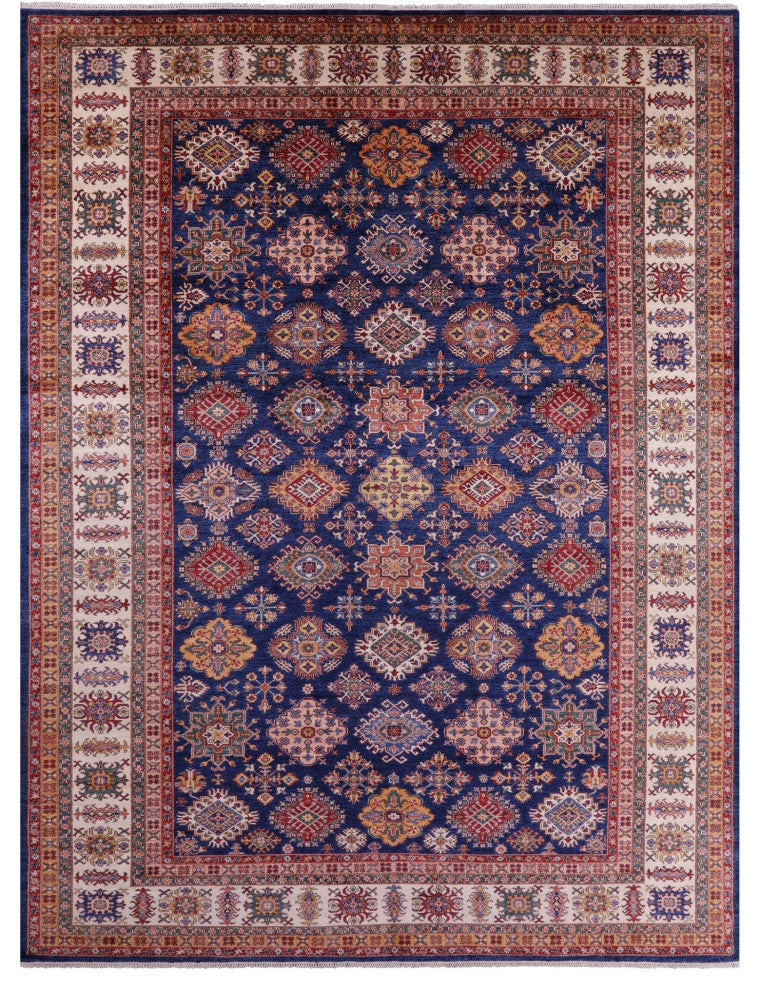 Super Kazak Hand Knotted Wool Rug 13' 0" X 17' 1" Q10309