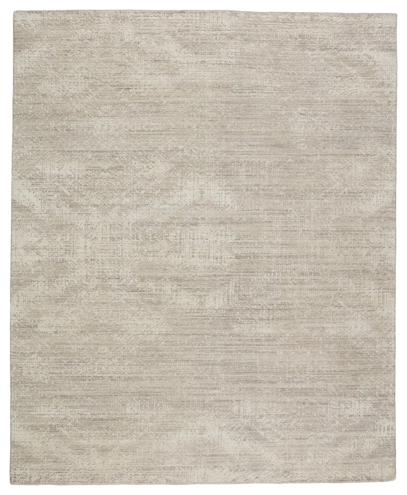 Jaipur Living Sylvan Handmade Abstract Gray/Ivory Area Rug 9'X13'