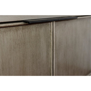 37" Single Wall Mount Vanity, Linen Brown Finish With Black Galaxy Top