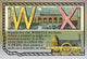 W and X - Gallery Wrapped Canvas Art 28" x 42"