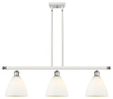 Innovations 516-3I-WPC-GBD-751 3 Light Island Light, White, Polished Chrome