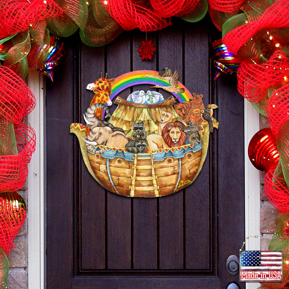 Noah Ark Door Hanger - 8114050H