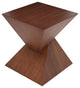 Giza Side Table, Tan Walnut