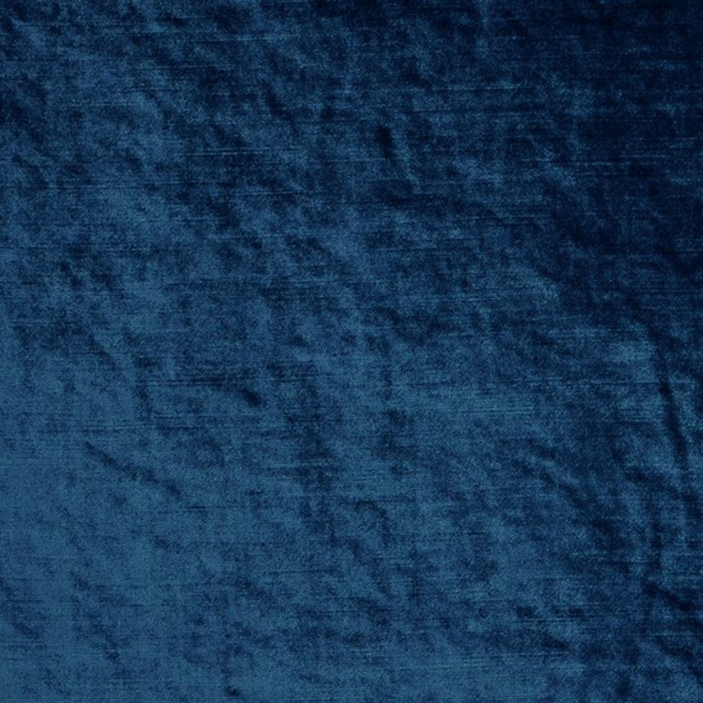 Navy Lux Velvet Shiny Velvet Luxury Throw Pillow, Double sided 20"x26" Standard