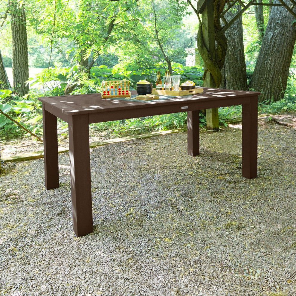 Rectangle Counter-Height Dining Table, Weathered Acorn