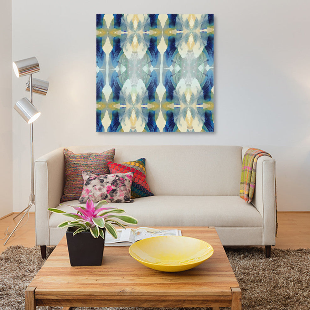 "Reflective Mood" by Ellie Roberts, Canvas Print, 26"x26"