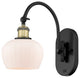 Innovations 518-1W-BAB-G91-LED 1-Light Sconce, Black Antique Brass