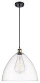 Innovations 516-1P-BAB-GBD-162 1-Light Pendant, Black Antique Brass