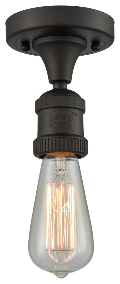 Innovations Lighting 517Nh-1C-Ob 1 Light Semi-Flush Mount