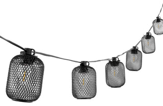Safavieh Jepsen Led Outdoor String Lights Black