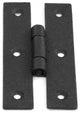 Cabinet Hinge Black Wrought Iron Hinge H Flush 3'' H Pack of 15