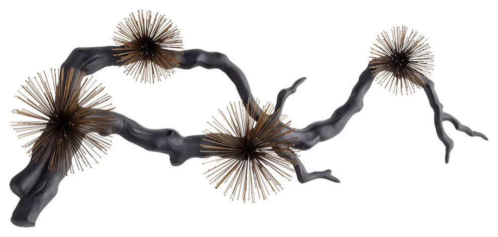 Ichiyo Wall Decor, Black Large