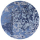 Ahgly Company Indoor Round Mid-Century Modern Area Rugs, 8' Round